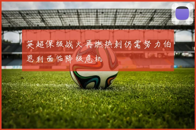 英超保级战火再燃热刺仍需努力伯恩利面临降级危机